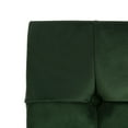 thumbnail image 6 of SAFAVIEH Amaris Mid-Century Modern Tufted Accent Chair, Forest Green, 6 of 7