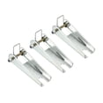 thumbnail image 1 of Unique Bargains 3 Inch Hook Safety Latch Kit, Metal Towing Hitch Replacement, Silver, 3 Pack, 1 of 6
