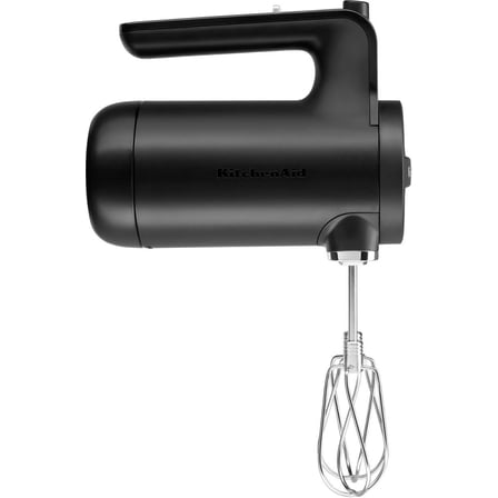 Cordless 7 Speed Hand Mixer - Black Matte