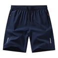 thumbnail image 3 of IhhxPro Big & Tall Men's Athletic Shorts with Pockets and Elastic Drawstring Waist, Beach Quick-Dry Lightweight Loose Fit Summer Running Gym Casual 3XL, 3 of 9