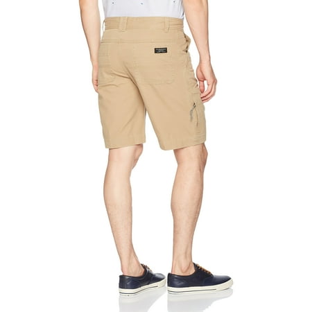 mens canvas cargo shorts