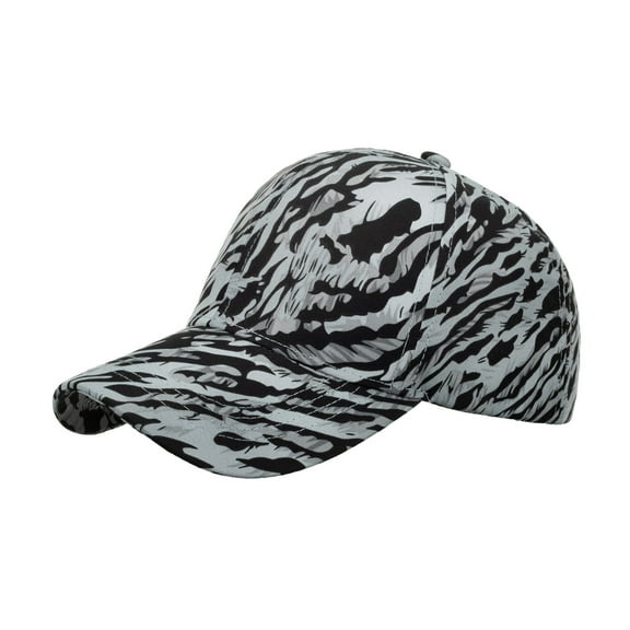Hats Fashion Women Men Sport Tiger Stripes Print Breathable Beach Baseball Cap Hip Hop Sun Hat