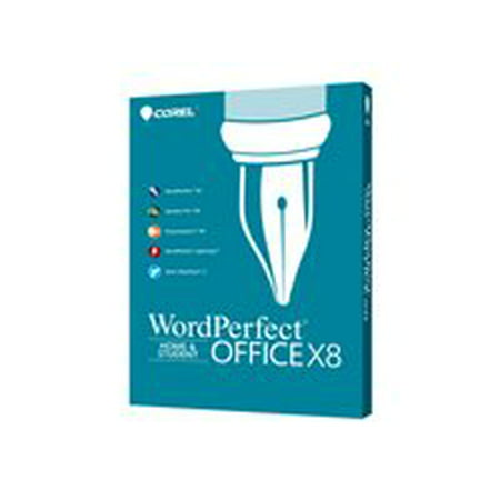 WordPerfect Office X8 Home and Student Edition - Box pack - 1 User ( Mini-Box ) - Win - English, (Best Office For Windows 8)