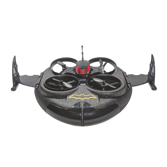 Batman Batboat 3-in-1 RC Drone – Water, Land & Air, 360° Rotation, Rechargeable, Officially Licensed