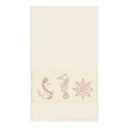 thumbnail image 2 of Authentic Hotel and Spa Turkish Cotton Nautical Embroidered Cream 4-piece Towel Set, 2 of 4