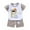 Z4-Khaki, variant on Hudaneo Baby Boy Summer Clothes Funny Graphic T Shirt Outfits Elastic Waist Pockets Shorts Set 2 Piece Outfit, Light Pink 3-4T