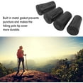 thumbnail image 4 of 10PCS Rubber Tips for Walking Sticks, Rubber Feet for Hiking Poles, Walking Sticks, Trekking Poles Replacement for Most Hiking Sticks Feet Lost or Worn Shock Absorption and Anti-Slip, 4 of 8