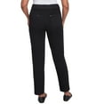 thumbnail image 2 of Alfred Dunner Womens  Super Stretch Faux Fly Denim Medium Length Pant, 2 of 6