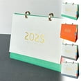 thumbnail image 1 of Xihbxyly Calendario de Escritorio 2025, Marco de Cuero Premium para Negocios, Elegante Cuero Artificial, Diseño Vintage, Práctico Almacenamiento, Decoración de Escritorio de Oficina, Citas Inspirador, 1 of 6