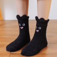 thumbnail image 4 of iOPQO House Socks for Women Indoor, Fuzzy Socks for Women, Sleeping Socks, Warm Socks for Women Winter, Cute Fuzzy Socks, Black One Size, 4 of 4
