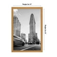 thumbnail image 2 of Americanflat 24x36 Poster Frame in Oak - Composite Wood with Polished Plexiglass - Horizontal and Vertical Formats for Wall with Included Hanging Hardware, 2 of 6