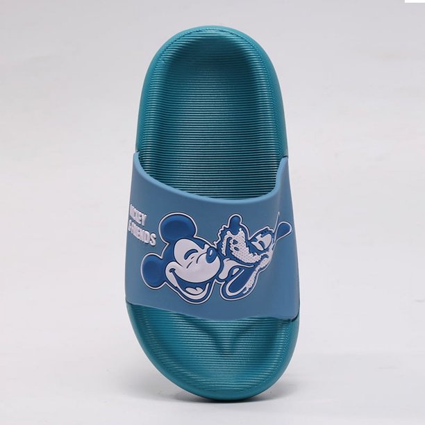 Disney-sandalias antideslizantes para niños, novedad de verano, para el hogar, baño interior, ropa de abrigo con dibujos animados, zapatos de playa M