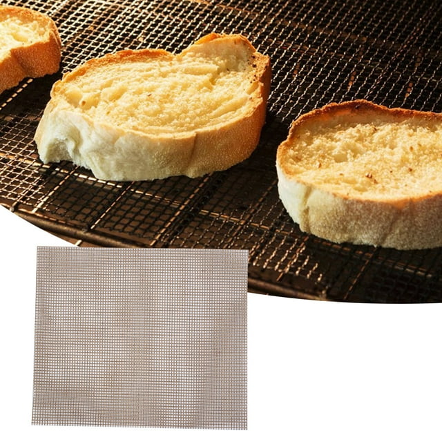 Reusable Cooking Mat Easy To BBQ Grill Mats, Baking Mat Grill Mat Set Of 3, BBQ Grill Mat Non Stick, Brown For Charcoal Outdoor Use Electric Grill 36x42cm