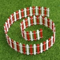 thumbnail image 5 of Monyance mini fence Wooden Picket Fence Miniature Ornament Miniatures(35.43X1.97X0.12Inches), 5 of 10
