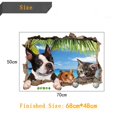 thumbnail image 5 of 3D Animal Landscape Creative Wall Stickers Home Decor Mural Art Removable Wall Decals, 5 of 5