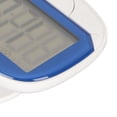 thumbnail image 3 of <p>Step Counter Distance Calorie Pedometer Big Screen Clock Display 2D Step Counter With Back Clip Multifunctional For Walking Running</p>, 3 of 7