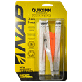 thumbnail image 5 of NAP Quickspin Orange and White 3 inches Archery Fletch 3 pack, 5 of 6
