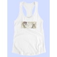 thumbnail image 3 of Wildlife Journal Deer Racerback Tank Women -Jennifer Paxton Parker Designs, Female x-Large, 3 of 4