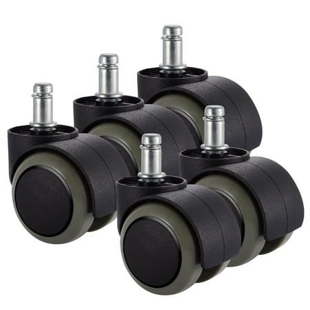 Soulbay 5 Packs Office Chair Casters Wheels With The