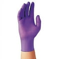 Halyard Safety 55082 Nitrile Gloves, Powder Free, Medium, Purple (Pack