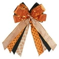 thumbnail image 2 of 16" Pumpkin Bow by Celebrate It™ - Halloween Bows for Crafts and Decoration, 2 of 2