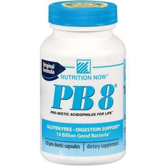Nutrition Now PB 8 Original Formula Pro-Biotic Capsules 120 ct. Plastic