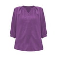 thumbnail image 5 of Blusa con cuello alto y estampado floral para mujer - Poliéster, corte holgado - Casual de primavera/verano - S-XXL, 5 of 5