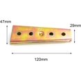 thumbnail image 3 of Conector entrelazado YONGSHENG 120x47 mm metal Zinc para Sofá, 3 of 5