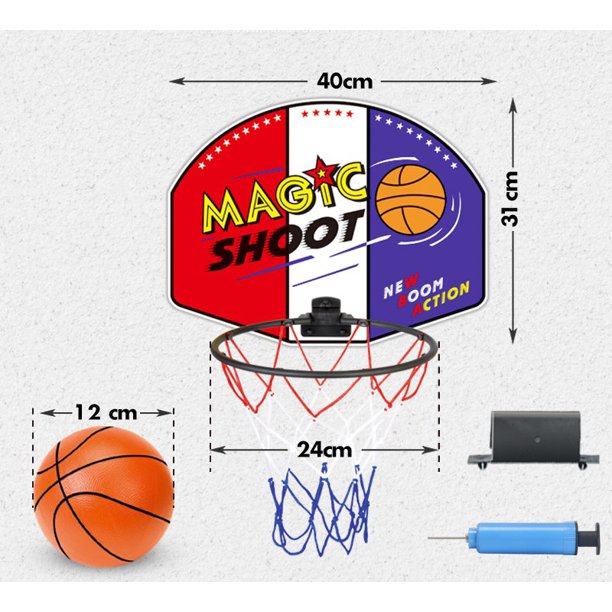 New Magic Shot Basketball Hoop Set