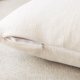 thumbnail image 5 of Zahazoho Paquete de 2 Fundas de Almohada Decorativas de Textura Suave para Sofá, 18x18 Pulgadas, Blanco, 5 of 7