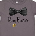 thumbnail image 4 of Inktastic Ring Bearer Black Bow Tie and Gold Wedding Ring Boys Toddler T-Shirt, 4 of 5