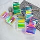 thumbnail image 2 of Pegatina de diseño de uñas de papel de vidrio Diseño de espejo reflectante brillante Pegatinas de diseño de uñas de vidrio roto Calcomanía de uñas de papel de vidrio iridiscente kaili Sencillez, 2 of 2