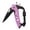 Pink, variant on Portable 2-in-1 Multifunctional Folding Pocket Knife,All-in-One Outdoor Portable Multifunctional Red Folding Pocket Tool Multiple Functions Tool with Bottle Opener, Window Breaker Screwdriver,Gold