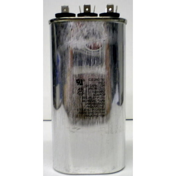 TitanPro TOCFD55/5 HVAC Oval Motor Run Dual Capacitor. 55/5 MFD/UF 440/370 Volts