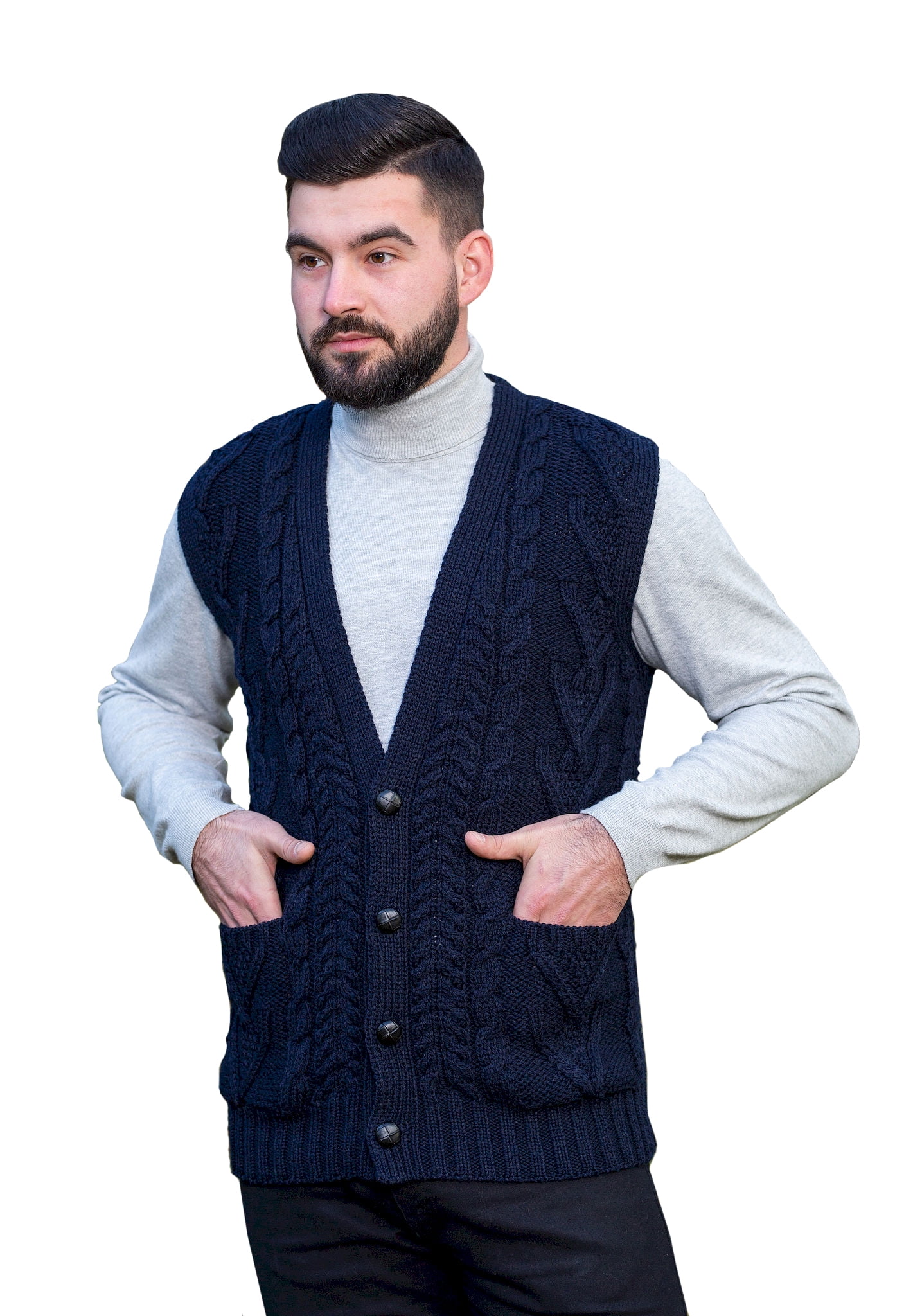 irish sweater vest