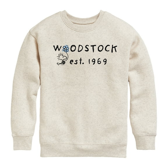 Peanuts - Woodstock 1969 - Youth Crewneck Sweatshirt