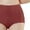 Beige, variant on Women's Pure Gusset Breathable Briefs Seamless Feeling High Waist Floral Lift & Panties