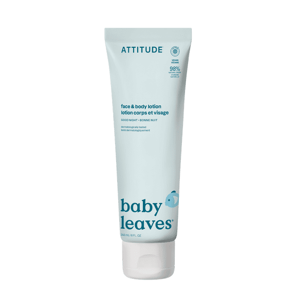 Attitude Baby Leaves Face & Body Lotion - Good Night