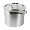 thumbnail image 2 of Mainstays Stainless Steel 12 Quart Stock Pot with Lid, Dishwasher Safe, 2 of 6