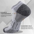 thumbnail image 4 of CAILDANL Mens Athletic Ankle Socks Moisture Wicking Cushion Running Low Cut Sock 6 Pack, 4 of 7