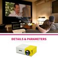 thumbnail image 4 of YG300 Digital Projector HDMI-compatible LCD LED Home Media Video Player para el hogar FLhrweasw Nuevo, 4 of 9
