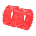 thumbnail image 3 of Miangastore Tank Acetylene Regulator Red Silicone 2Pcs 2.36X2.36X1.30in, 3 of 8