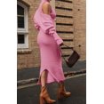 thumbnail image 2 of Conjunto de Suéter Vestido de 2 Piezas PRETTYGARDEN Rosa Talla S, 2 of 7