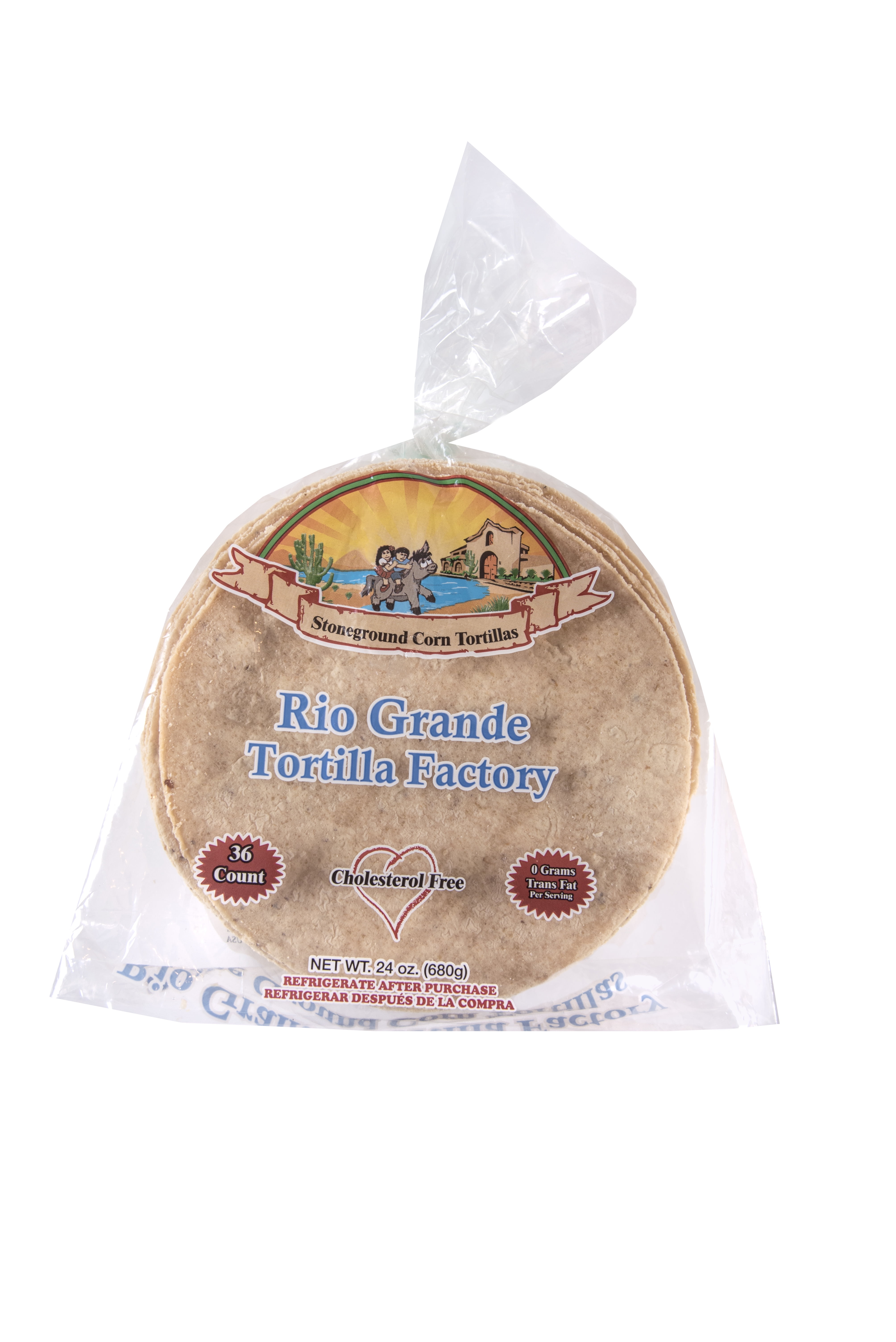 Authenticnewmexican Rio Grande 36 Ct Yellow Corn Tortilla
