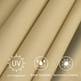 thumbnail image 5 of Joqmia 10ft Thickened PU waterproof Patio Umbrella Replacement Canopy Market Umbrella Top Outdoor Umbrella Canopy for 6 Ribs(only Canopy) Poloere, Outdoor, Yard Umbrella(Tan), 5 of 11