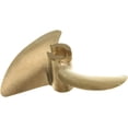 thumbnail image 4 of Huggegwe 2 Pales Hélice CCW pour Modèle de Bateau Rc Bateau Hélice Modèle Laiton Doré Pagaie Diamètre 48mm 1.4 Pas Trou 4.76mm Dia CJB91-112702, 4 of 8