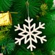 thumbnail image 3 of Copo de nieve de decoración de Navidad, caramelo, bastón, campana, juego de colgante de árbol de Navidad Wmkox8yii fhajkh1935, 3 of 5