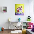 thumbnail image 2 of Stupell Industries Bulldog with Baseball Animals & Insects Painting Gallery Wrapped Canvas Print Wall Art, 30 x 40, 2 of 7