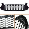 thumbnail image 3 of Labwork Front Grill Grille Fit for 2013 2014 2015 2016 Ford Fusion, Honeycomb Trim Gloss Black, 3 of 4