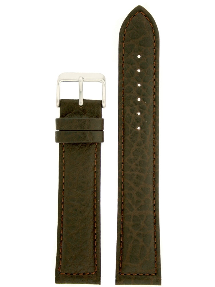 20mm Extra Long Watch Band XXL Genuine Leather Padded